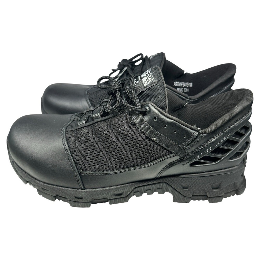 Original SWAT Mens Alpha Freedom Hands Free 3" Safety Toe Boots Black 10.5W